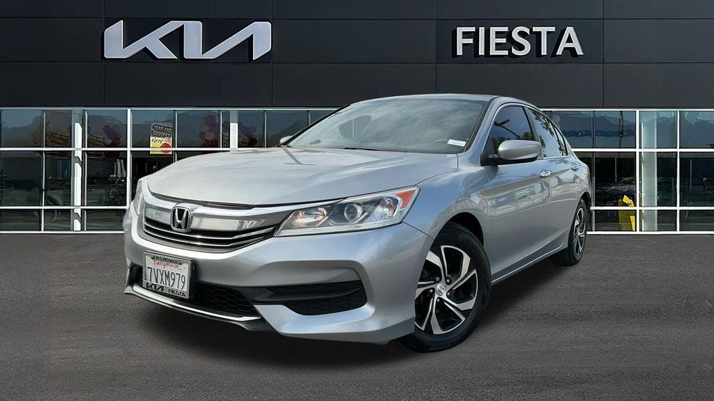 Used 2017 Honda Accord LX with VIN 1HGCR2F37HA069629 for sale in Indio, CA