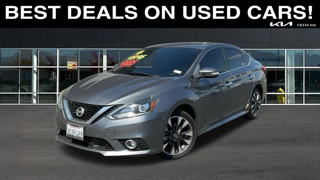 Used 2018 Nissan Sentra SR with VIN 3N1AB7AP8JY345743 for sale in Indio, CA