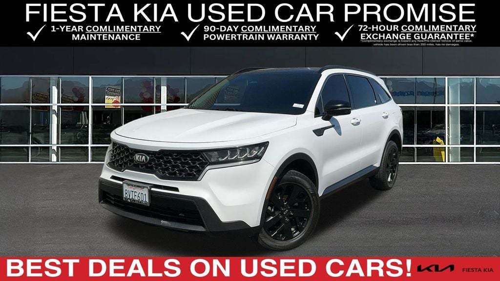 Used 2021 Kia Sorento S with VIN 5XYRLDLC7MG030317 for sale in Indio, CA
