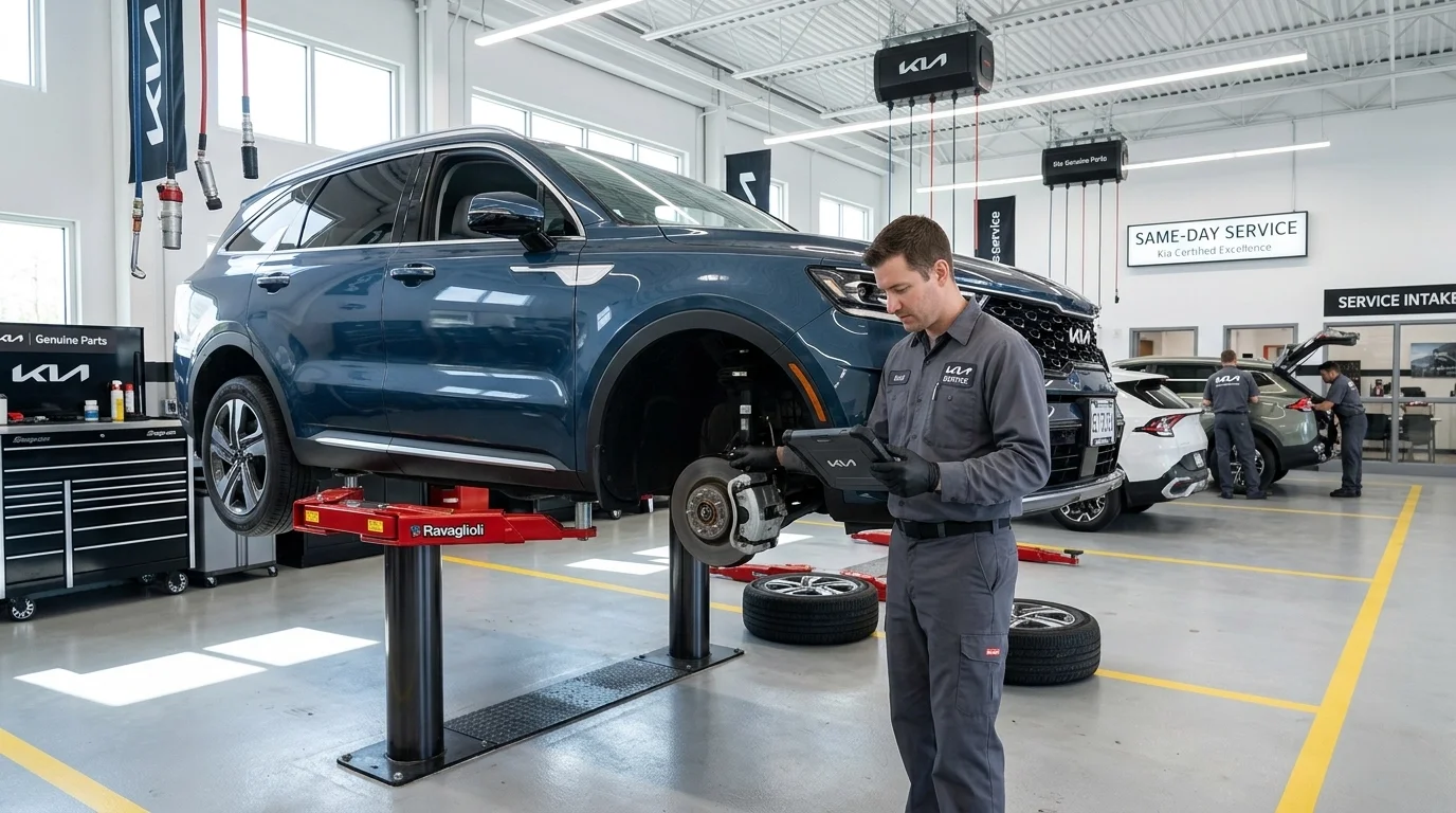 Expert Kia Service at Fiesta Kia
