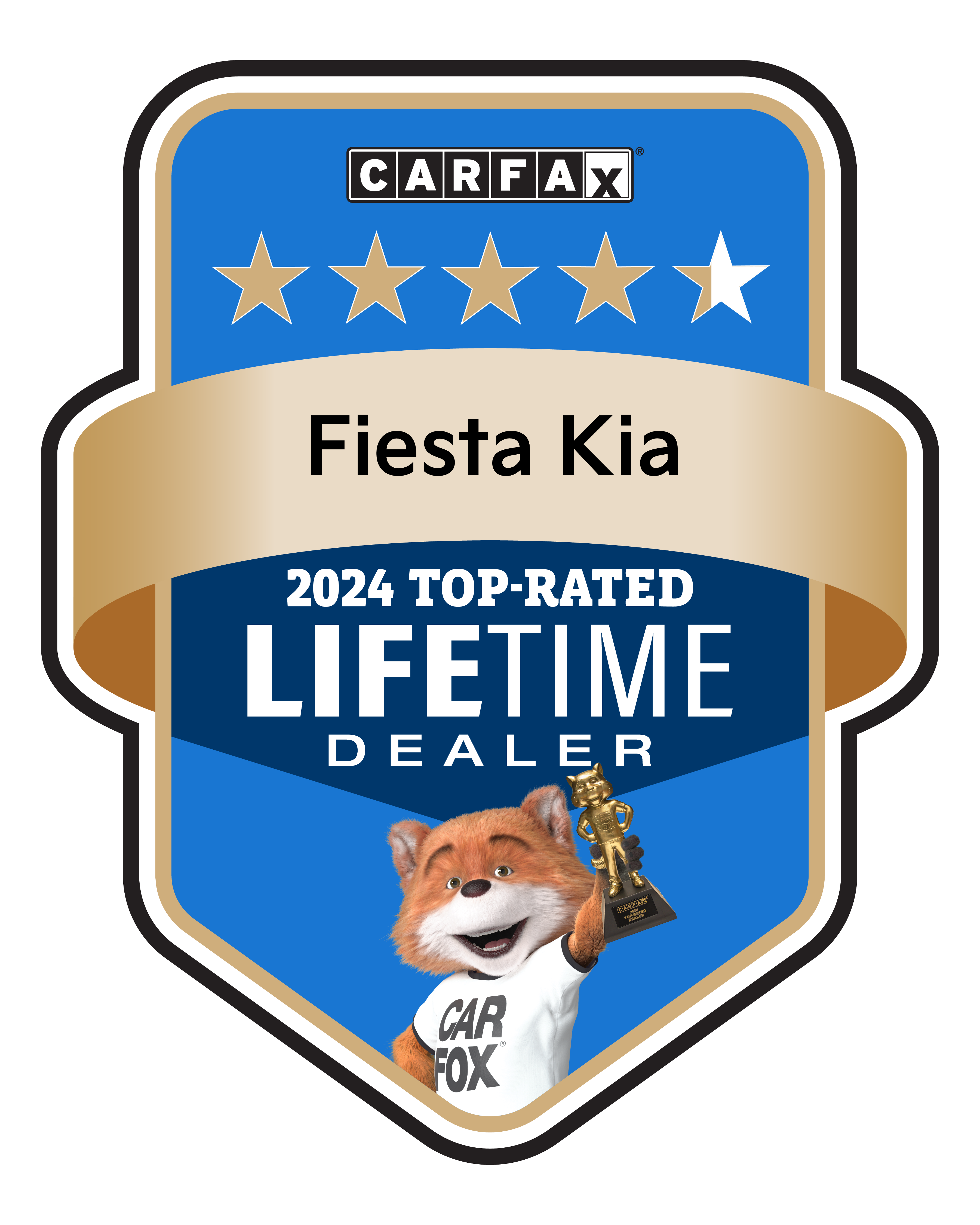 Carfax Badge at Fiesta Kia