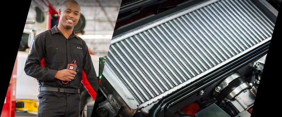 Kia Certified heating and cooling system services at Fiesta Kia