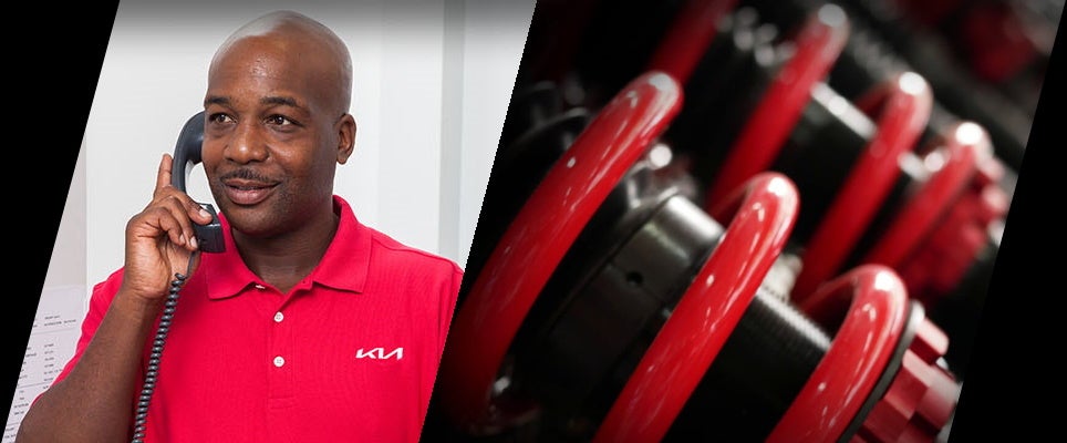 Kia Certified suspension and steering services at Fiesta Kia