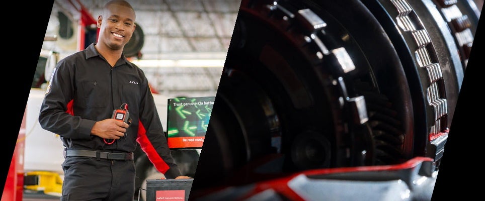 Kia Certified transmission service at Fiesta Kia