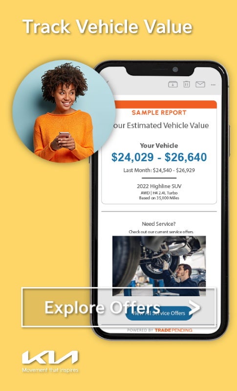 Monitor Your Vehicle's Value at Fiesta Kia